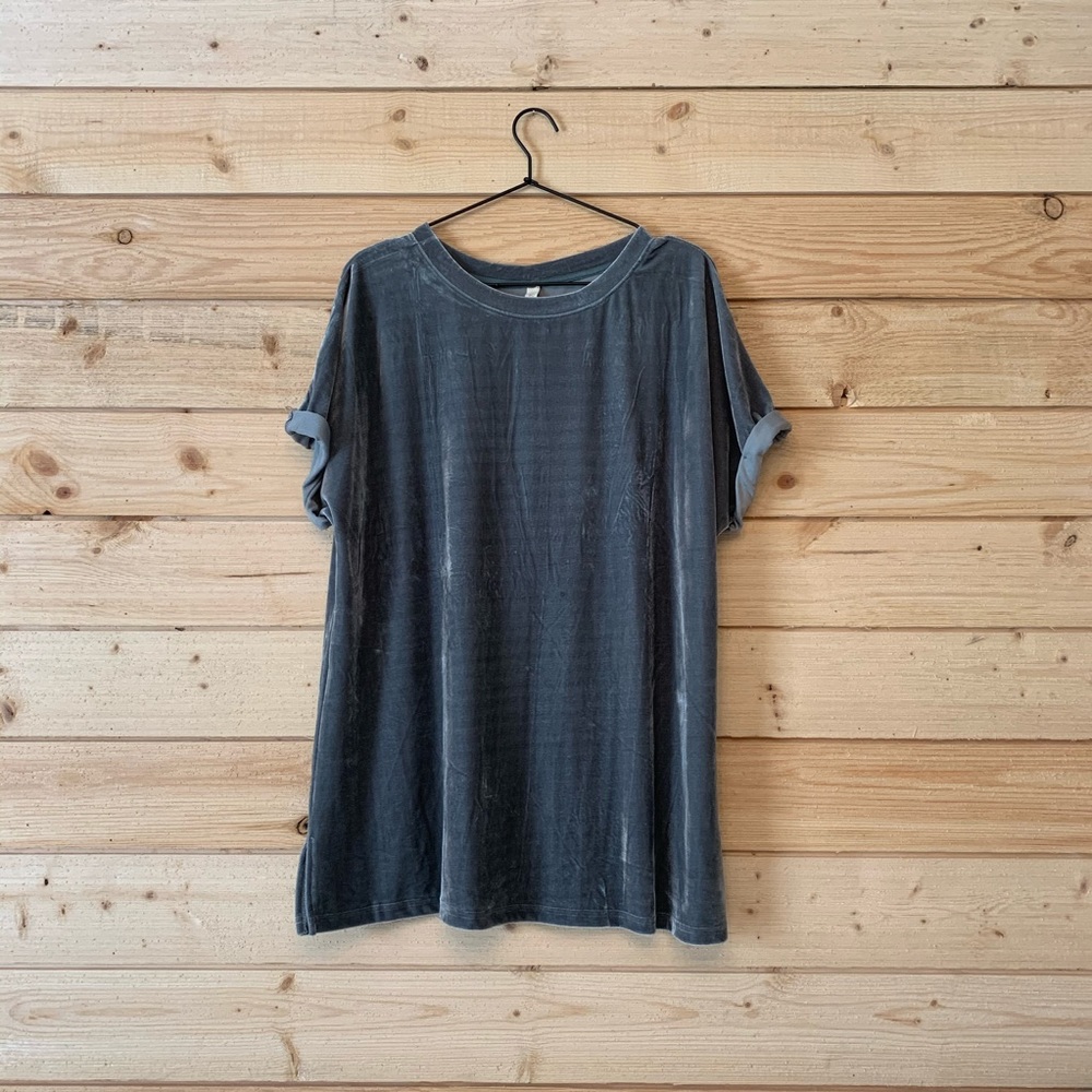 Velour top